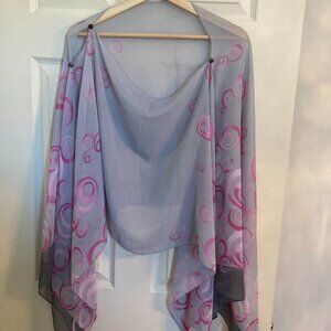 Sheer Pullover Shawl  - NWT